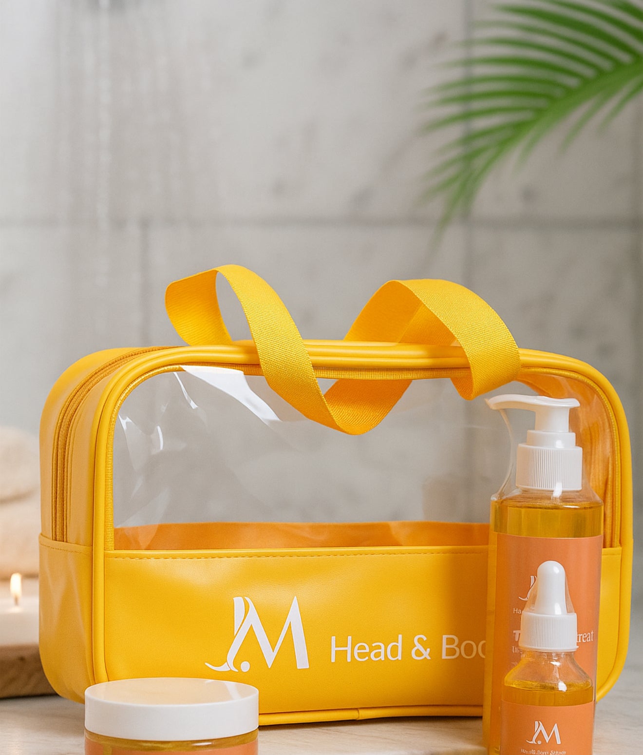 JM Head & Body Spa – Luxury Shower Bag